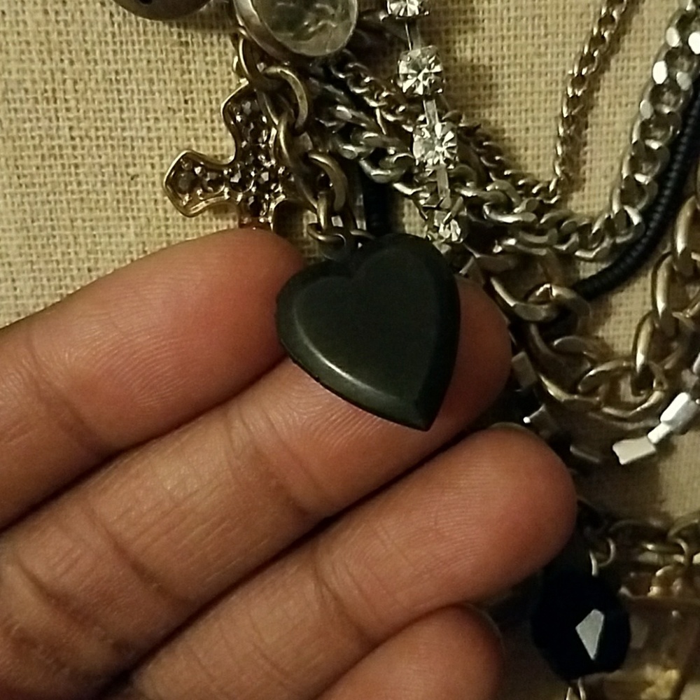 Gothic Multi Chained Necklace From Express - image 4